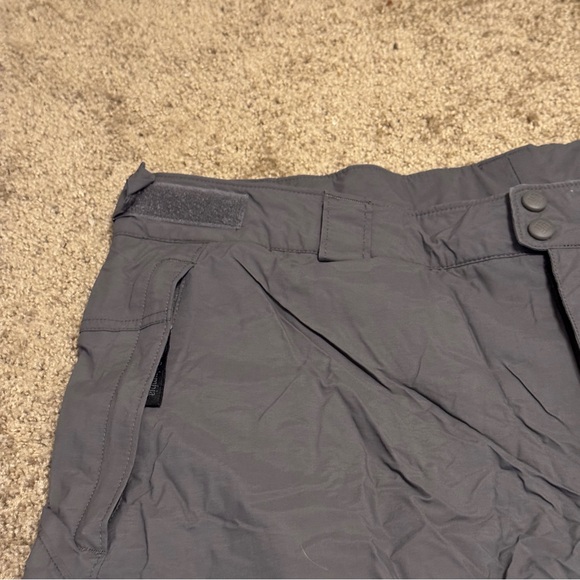 Columbia Snow Pants Mens XL Gray Lined Ski Outdoor Winter Bugaboo Omnitech Logo - Picture 8 of 15